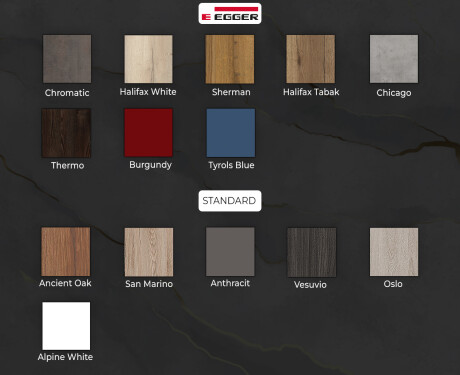 Piekarināms vannasistabas skapītis ar LED spoguli L02 Emily 100 x 72 cm San Marino krāsā #3