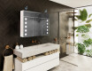 SZAFKA ŁAZIENKOWA Z LUSTREM LED - L03 EMILY 100 x 72cm #10