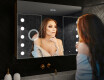 LED apgaismots spoguļstikls - L06 Emily 100 x 72cm #9