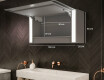 LED apgaismots spoguļskapītis Sofia 100 x 50cm #2