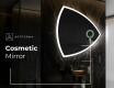 Neregulārais spogulis LED apgaismots dekoratīvais dizains T222 #6