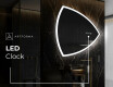 Neregulārais spogulis LED apgaismots dekoratīvais dizains T222 #7