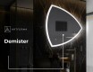 Neregulārais spogulis LED apgaismots dekoratīvais dizains T222 #8
