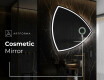 Neregulārais spogulis ar LED apgaismojumu, dekoratīvs dizains T223 #6