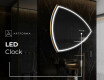 Neregulārais spogulis ar LED apgaismojumu, dekoratīvs dizains T223 #9