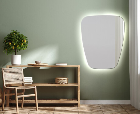 Lustro nieregularne podświetlane dekoracyjne LED Z221 #2