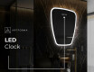 Neregulārais spogulis ar LED apgaismojumu dekoratīvs dizains Z222 #7