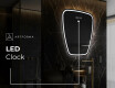 Neregulārais spogulis ar LED apgaismojumu, dekoratīvs dizains Z223 #7