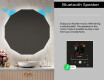 LED vannas istabas spogulis ar apgaismojumu L112 #7