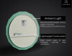 LED vannas istabas spogulis ar aizmugurējo apgaismojumu L113 #3