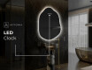 Neregulārais spogulis ar LED apgaismojumu, dekoratīvs dizains E221 #8