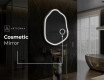 Neregulārais spogulis ar LED apgaismojumu, dekoratīvs dizains E223 #6