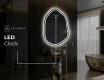 Neregulārais spogulis ar LED apgaismojumu, dekoratīvs dizains E223 #9