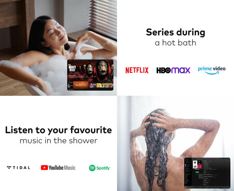 Dizainera LED vannas istabas spogulis ar aizmugurējo apgaismojumu L143 #4